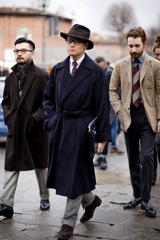 Blaue Aktentasche kombinieren – 18 Herren Outfits kühl Wetter