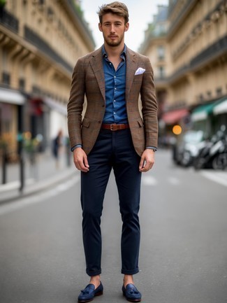 Blaues Businesshemd kombinieren – 1301+ Herren Outfits