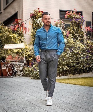 Blaues Businesshemd kombinieren – 1301+ Herren Outfits
