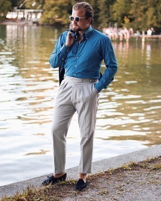Blaues Businesshemd kombinieren – 1301+ Herren Outfits