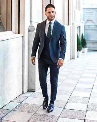 Blaue Jacke mit Vichy-Muster kombinieren – 35 Herren Outfits