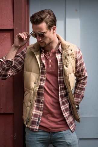 Welche ärmellose Jacken mit blauer Jeans zu tragen – 290 Herren Outfits