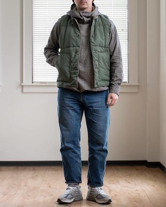 Welche ärmellose Jacken mit blauer Jeans zu tragen – 290 Herren Outfits