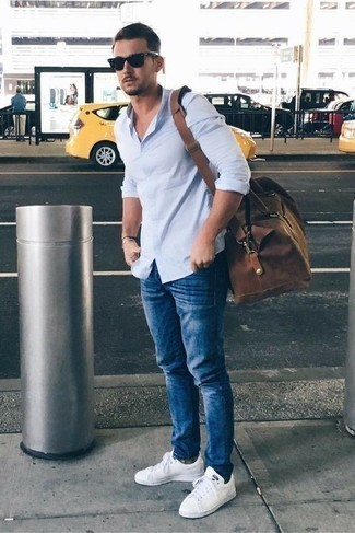 Welche Turnschuhe mit blauer Jeans zu tragen – 2000+ Herren Outfits