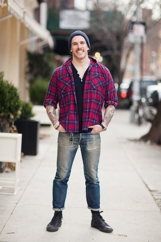 Welche Turnschuhe mit blauer Jeans zu tragen – 2000+ Herren Outfits