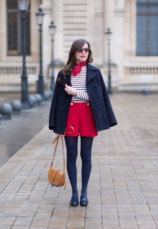 Blaue Leder Slipper kombinieren – 7 Damen Outfits
