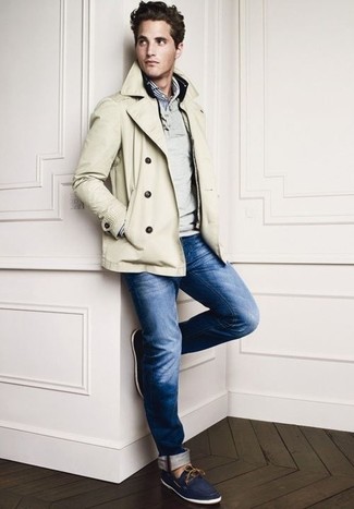 Blaue Slipper kombinieren – 821+ Herren Outfits