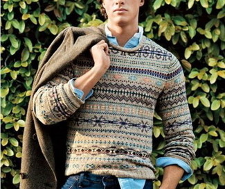 Welche Jeans mit blauen Langarmhemdes zu tragen – 956+ Herren Outfits