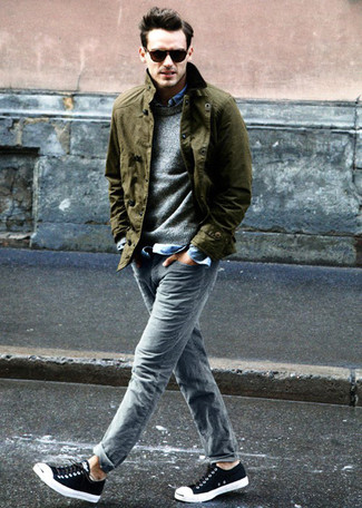 Welche Jeans mit blauen Langarmhemdes zu tragen – 956+ Herren Outfits