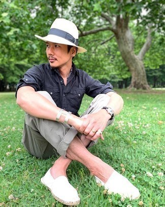 Blauen Bandana mit Paisley-Muster kombinieren – 36 Herren Outfits