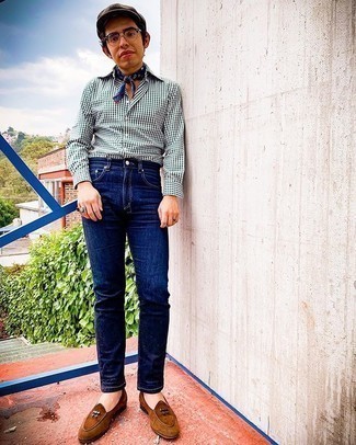Blauen Bandana mit Paisley-Muster kombinieren – 36 Herren Outfits