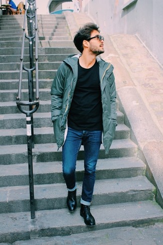 Blaue Hose kombinieren – 2000+ Herren Outfits kühl Wetter