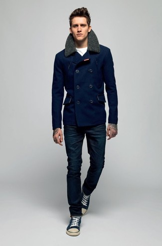 Blaue Hose kombinieren – 2000+ Herren Outfits kühl Wetter