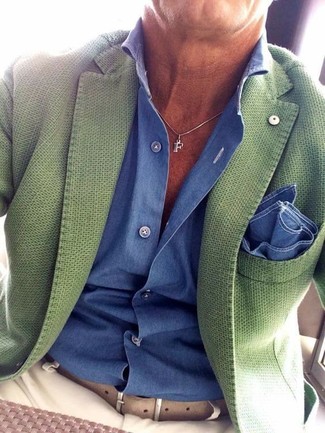 Blaues Einstecktuch kombinieren – 1712+ Herren Outfits