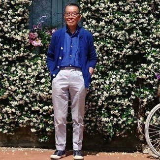 Blaues Kurzarmhemd kombinieren – 1057+ Herren Outfits