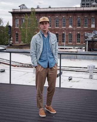 Blaues Kurzarmhemd kombinieren – 1057+ Herren Outfits