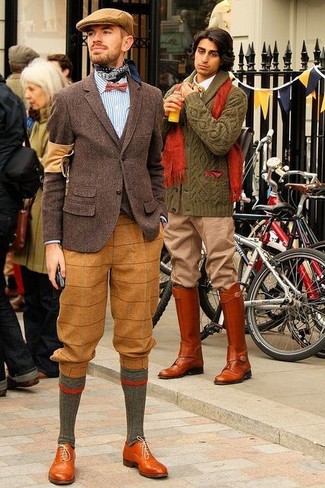 Blauen Seideschal kombinieren – 83 Herren Outfits