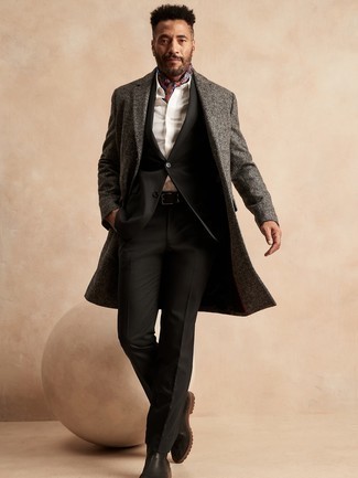 Blauen Seideschal kombinieren – 83 Herren Outfits