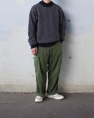 Blauen Pullover kombinieren – 1419+ Frühling Herren Outfits