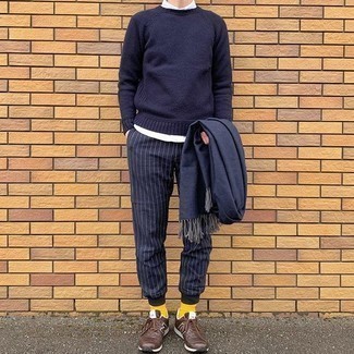 Blauen Pullover kombinieren – 1419+ Frühling Herren Outfits