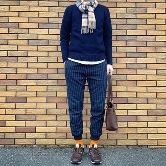 Blauen Pullover kombinieren – 1419+ Frühling Herren Outfits