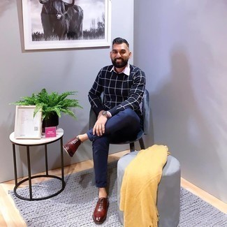 Blauen Pullover kombinieren – 1419+ Frühling Herren Outfits