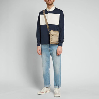 Blauen Pullover kombinieren – 1419+ Frühling Herren Outfits