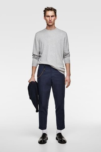 Blauen Pullover kombinieren – 1419+ Frühling Herren Outfits