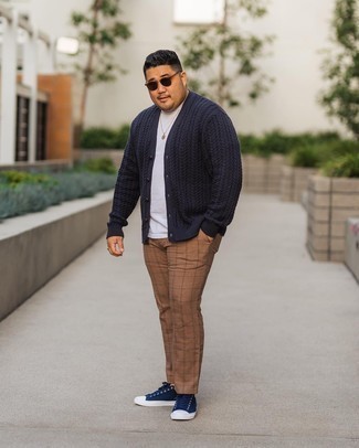 Blauen Pullover kombinieren – 1419+ Frühling Herren Outfits