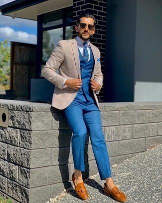 Welche Slipper mit blauer Weste zu tragen – 116 Herren Outfits