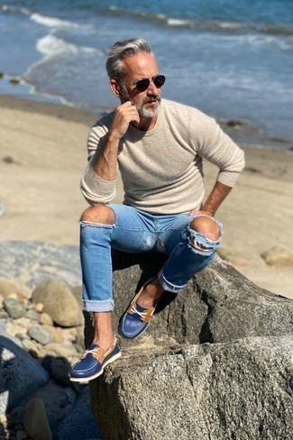 Bootsschuhe kombinieren – 131 Frühling Herren Outfits