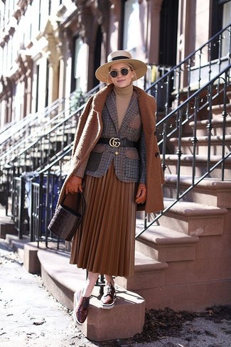 Brogues kombinieren – 21 Damen Outfits