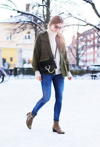 Welche Rollkragenpullover mit brauner Stiefeletten zu tragen – 39 Damen Outfits