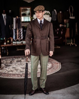 Welche Derby Schuhe mit braunen Sakkos zu tragen – 206 Herren Outfits
