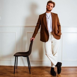 Welche Derby Schuhe mit braunen Sakkos zu tragen – 206 Herren Outfits