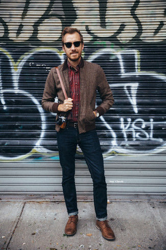 Braune Bomberjacke kombinieren – 628+ Herren Outfits