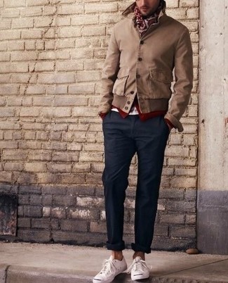 Braune Bomberjacke kombinieren – 628+ Herren Outfits