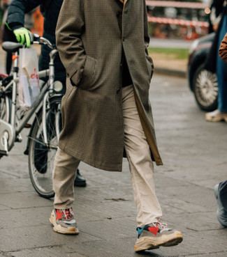 Braunen Mantel mit Karomuster kombinieren – 29 Herren Outfits