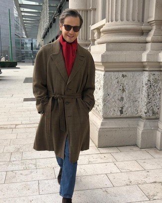 Braunen Mantel mit Karomuster kombinieren – 29 Herren Outfits