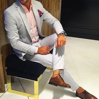 Welche Anzüge mit brauner Derby Schuhe zu tragen – 344 Herren Outfits