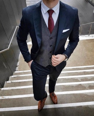 Welche Anzüge mit brauner Derby Schuhe zu tragen – 344 Herren Outfits