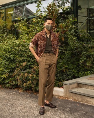 Welche Shirtjacken mit brauner Anzughose zu tragen – 43 Herren Outfits
