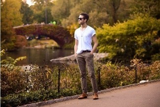 Braunen Ledergürtel kombinieren – 2000+ Herren Outfits