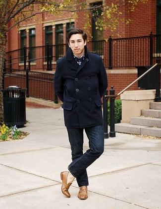 Braune Loafer kombinieren: Outfits für Herren