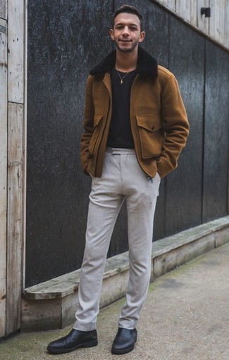 Braune Cabanjacke kombinieren – 27 Herren Outfits