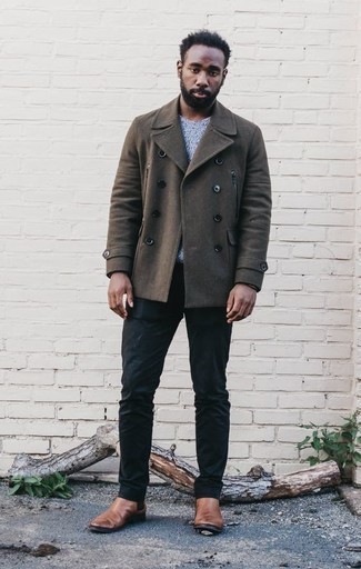 Braune Cabanjacke kombinieren – 27 Herren Outfits