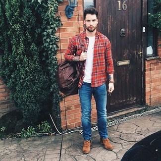 Braune Wildlederstiefel kombinieren – 969+ Frühling Herren Outfits
