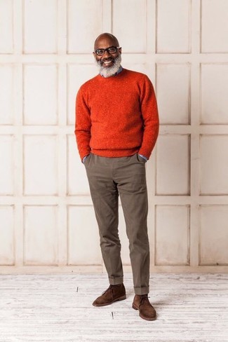 Braune Wildlederstiefel kombinieren – 969+ Frühling Herren Outfits
