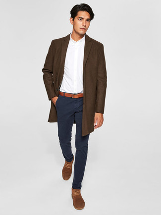 Braune Wildlederstiefel kombinieren – 969+ Frühling Herren Outfits