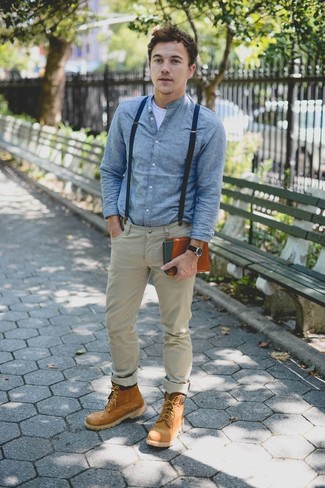 Braune Wildlederstiefel kombinieren – 969+ Frühling Herren Outfits